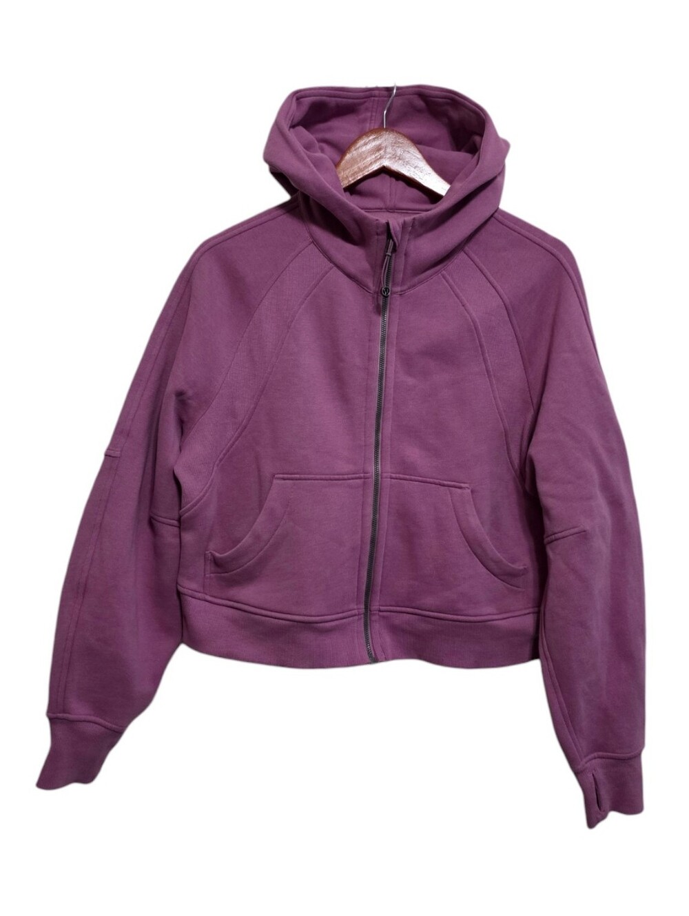 lululemon Scuba Oversized Full-Zip Hoodie Velvet Dust Size XS/S